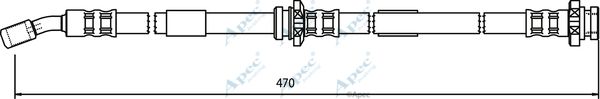 APEC BRAKING Тормозной шланг HOS3495